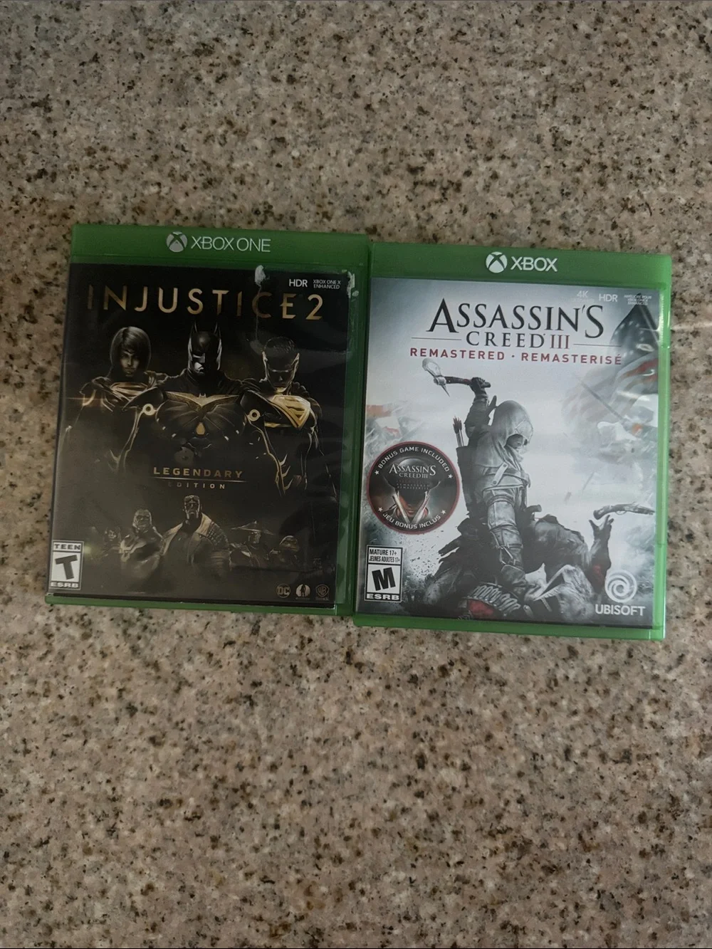 One Injustice 2 Legendary Edition One Assassins Creed III